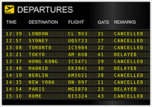Departure Board