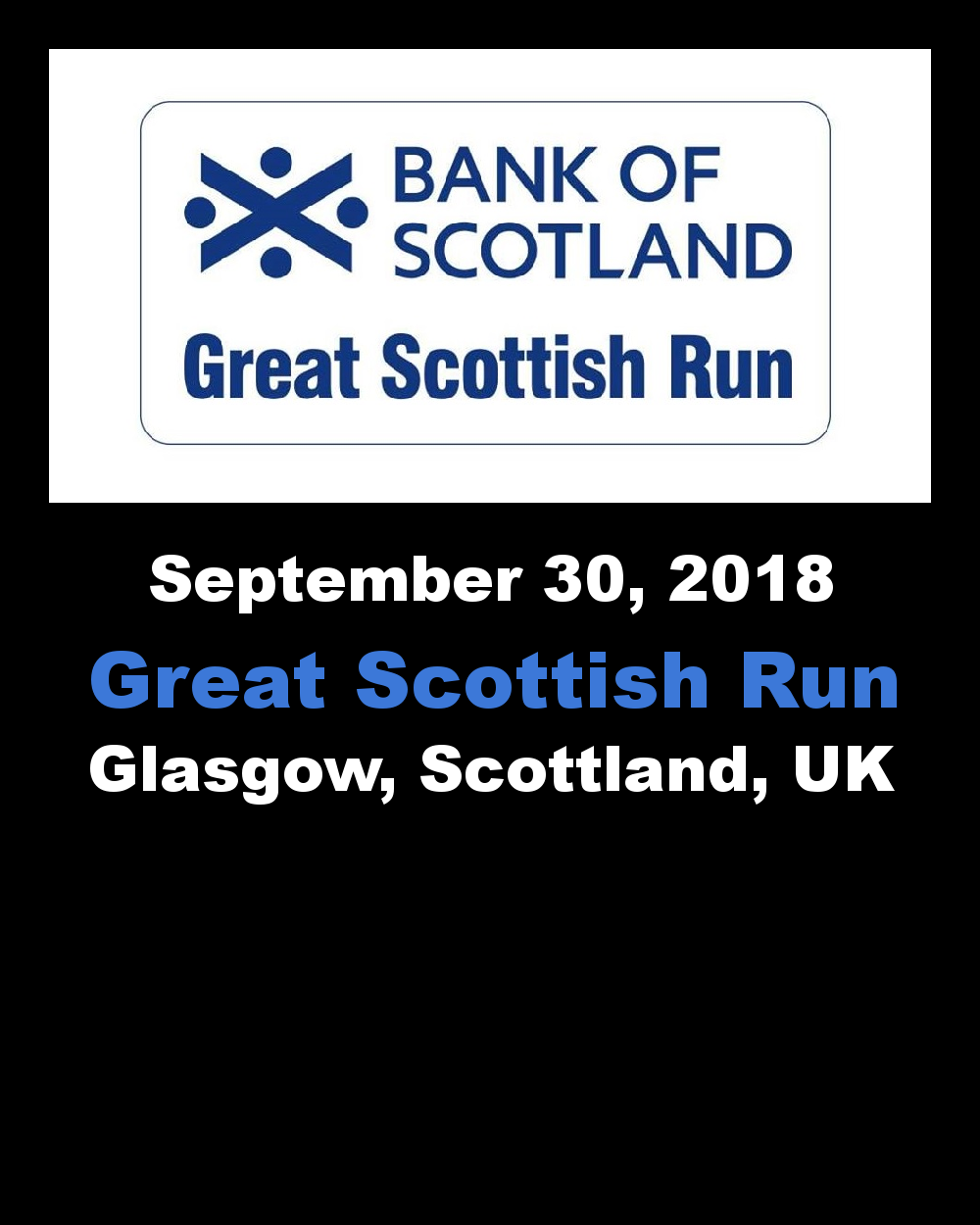 Great Scottish Run 2018