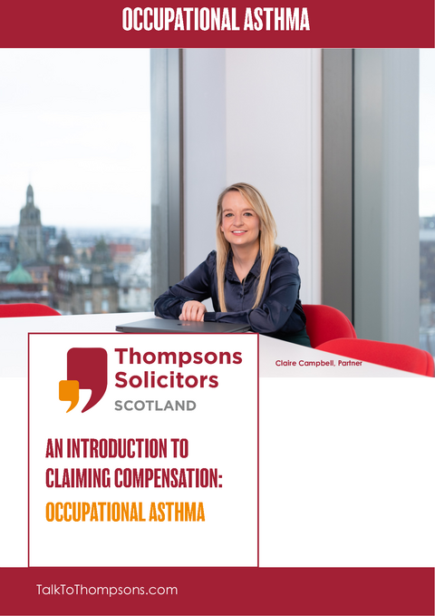An introduction to claiming compensation: Occupational Asthma