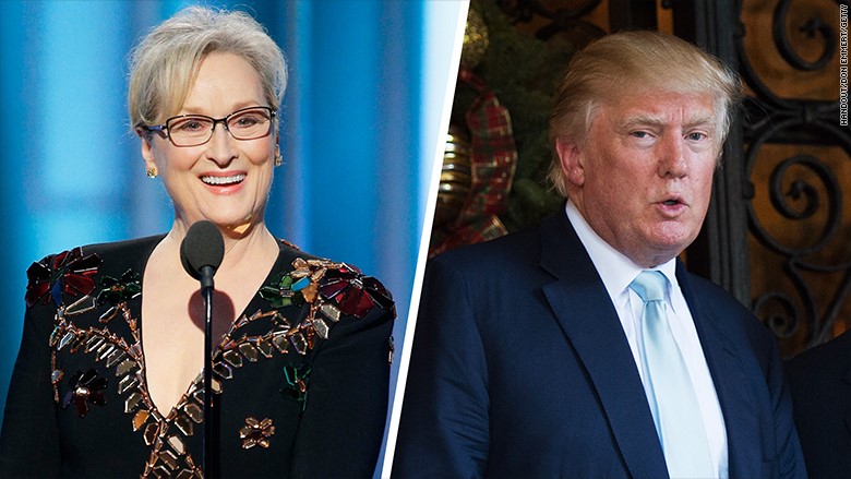 Streep and Trump image